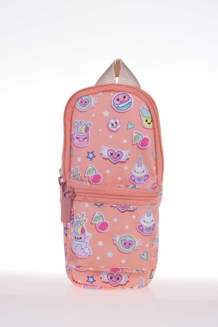 KAUKKO NATURE JUNIOR BAG KALEMLİK KALEM ÇANTASI Unicorn Somon - 2