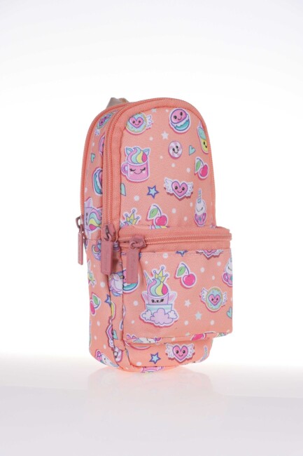 KAUKKO NATURE JUNIOR BAG KALEMLİK KALEM ÇANTASI Unicorn Somon - 1