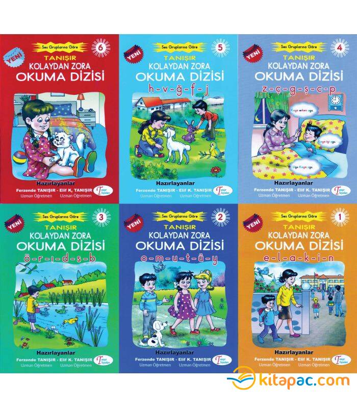 KOLAYDAN ZORA 8 li OKUMA DİZİSİ- (a-n-e-t-i-l) - 1
