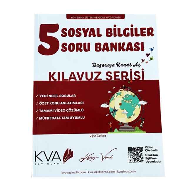 KORAY VAROL 5.Sınıf SOSYAL BİLGİLER Soru Bankası Klavuz Serisi - KORAY VAROL YAYINLARI