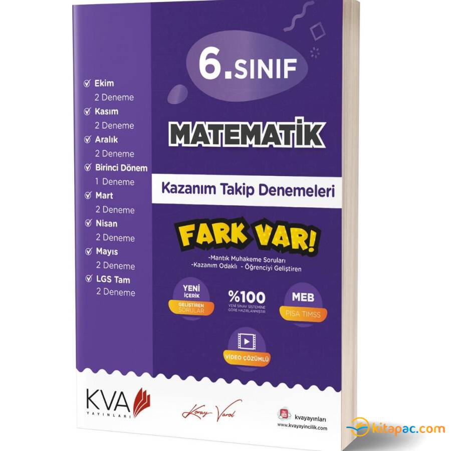 KORAY VAROL 6.Sınıf MATEMATİK DENEME - 1