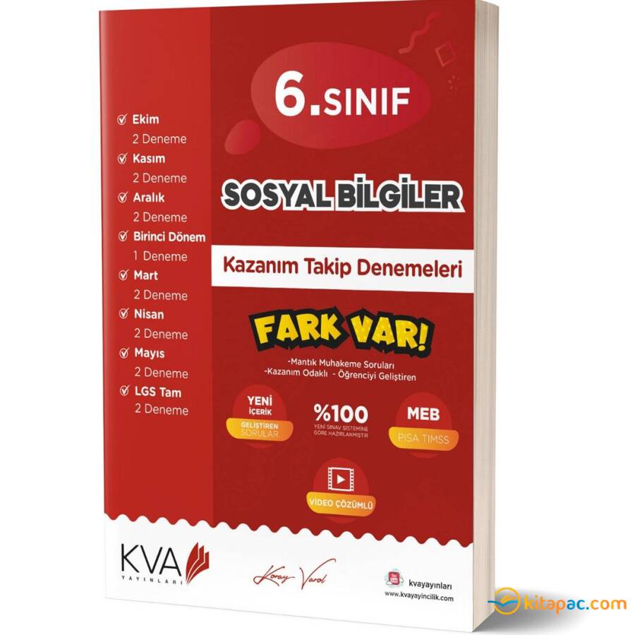 KORAY VAROL 6.Sınıf SOSYAL BİLGİLER DENEME - 2020 - 1