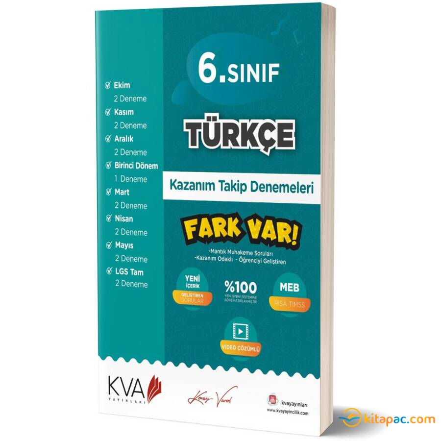 KORAY VAROL 6.Sınıf TÜRKÇE DENEME - 2020 - 1