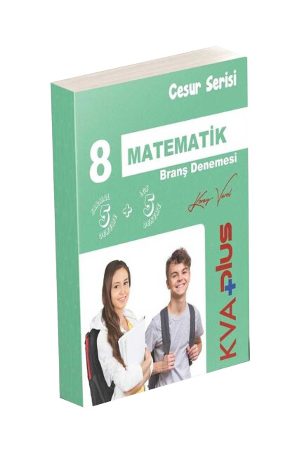 KORAY VAROL 8.Sınıf CESUR SERİSİ MATEMATİK DENEMELERİ - KORAY VAROL YAYINLARI