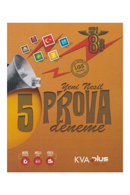 KORAY VAROL 8.Sınıf LGS Yeni Nesil PROVA 5 DENEME - KORAY VAROL YAYINLARI