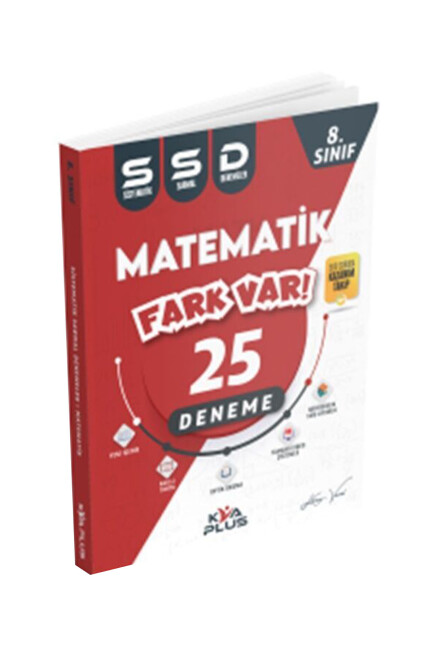 KORAY VAROL 8.Sınıf MATEMATİK 25 SİSTEMATİK SARMAL DENEME - KORAY VAROL YAYINLARI
