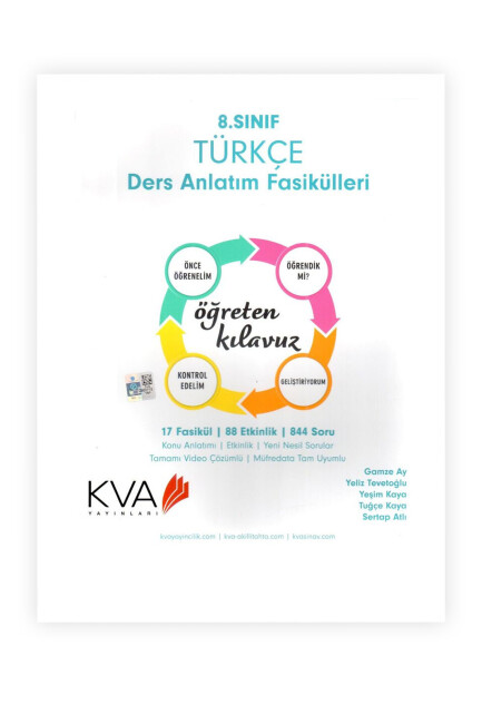 KORAY VAROL 8.Sınıf TÜRKÇE Ders Anlatım Fasikülleri - KORAY VAROL YAYINLARI