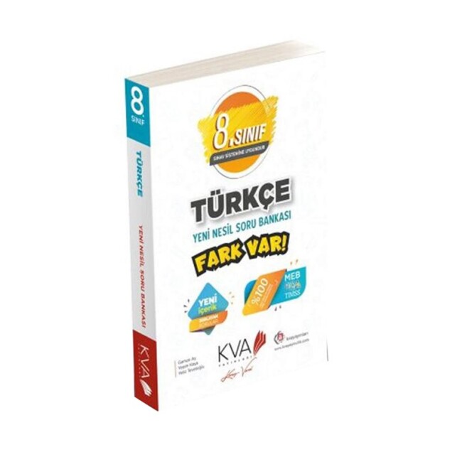 KORAY VAROL 8.Sınıf TÜRKÇE FARK VAR Yeni Nesil Soru Bankası - KORAY VAROL YAYINLARI