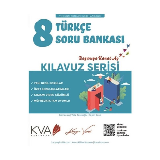 KORAY VAROL 8.Sınıf TÜRKÇE Soru Bankası Klavuz Serisi - KORAY VAROL YAYINLARI