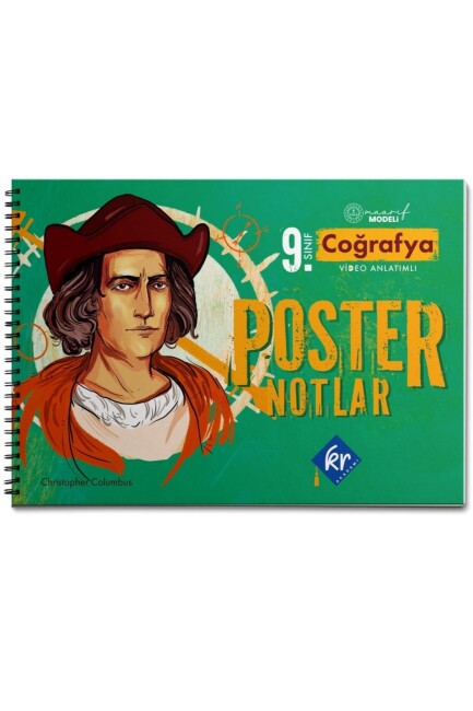 KR AKADEMİ 9.SINIF MAARİF MODELİ COĞRAFYA POSTER NOTLAR - KR AKADEMİ YAYINLARI