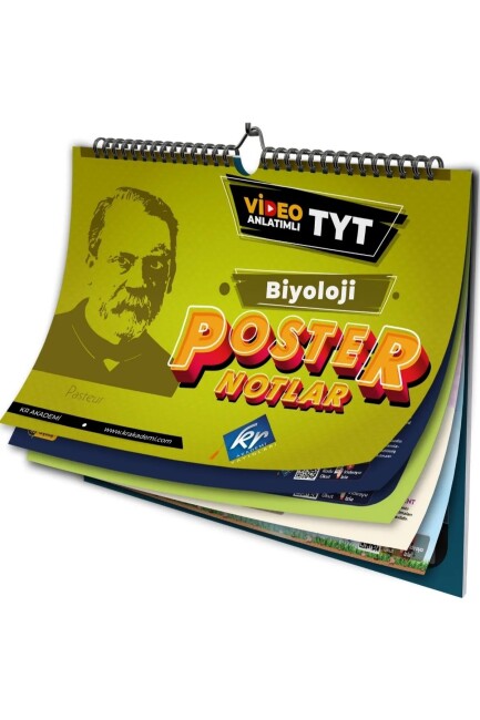 KR AKADEMİ TYT BİYOLOJİ POSTER NOTLAR - KR AKADEMİ YAYINLARI