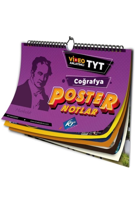 KR AKADEMİ TYT COĞRAFYA POSTER NOTLAR - KR AKADEMİ YAYINLARI