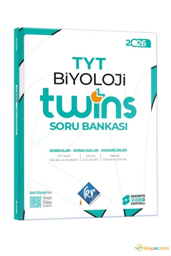 KR AKADEMİ TYT TWİNS BİYOLOJİ SORU BANKASI - 1