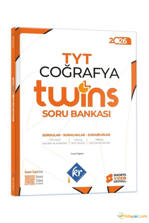 KR AKADEMİ TYT TWİNS COĞRAFYA SORU BANKASI - 1