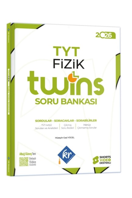 KR AKADEMİ TYT TWİNS FİZİK SORU BANKASI - KR AKADEMİ YAYINLARI