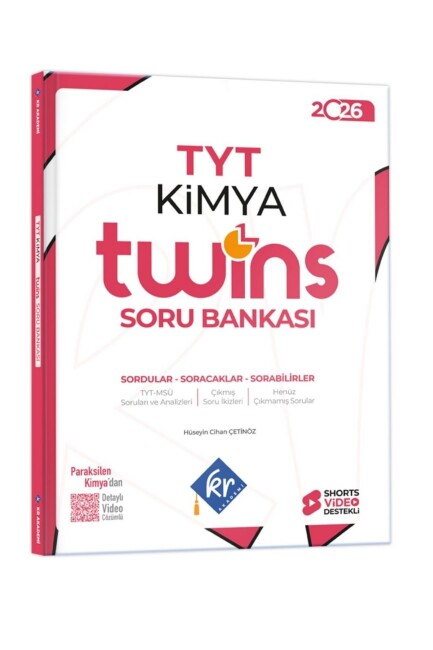 KR AKADEMİ TYT TWİNS KİMYA SORU BANKASI - KR AKADEMİ YAYINLARI