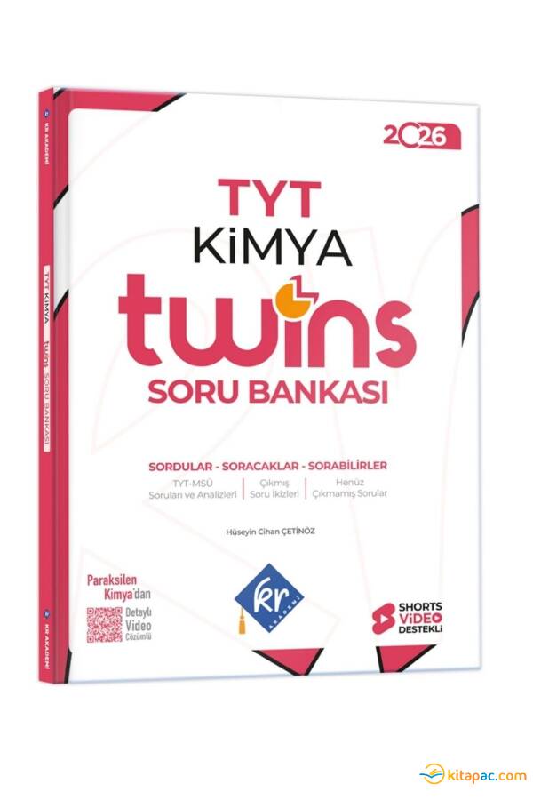 KR AKADEMİ TYT TWİNS KİMYA SORU BANKASI - 1