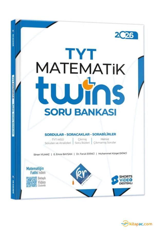 KR AKADEMİ TYT TWİNS MATEMATİK SORU BANKASI - 1