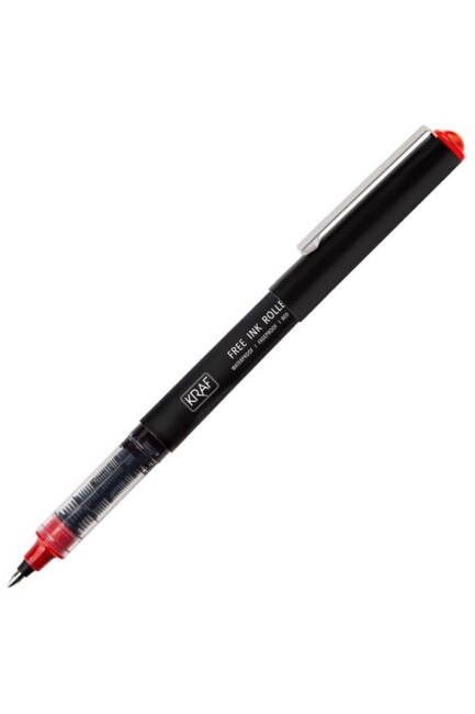 KRAF ROLLER KALEM 0,7MM 300G - KIRMIZI - KRAF