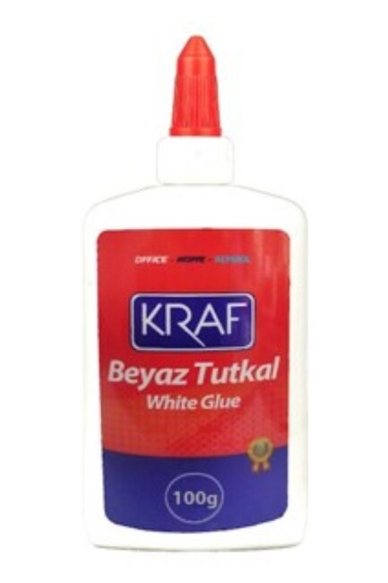KRAF 780G BEYAZ TUTKAL YAPIŞTIRICI 100gr. - KRAF
