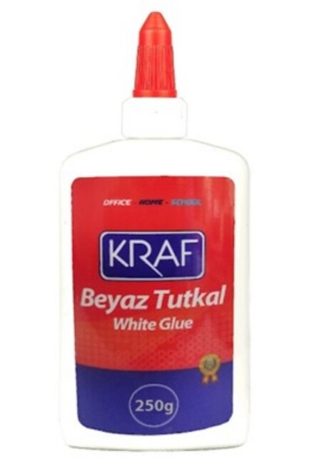 KRAF 785G BEYAZ TUTKAL YAPIŞTIRICI 250gr. - KRAF
