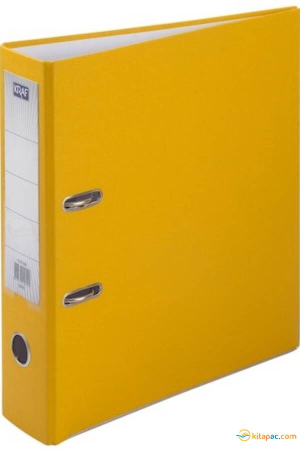 KRAF BÜRO KLASÖRÜ GENİŞ 1025 Sarı - 1