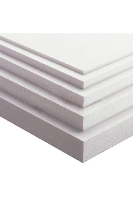 KRAF MAKET KARTONU KÖPÜKLÜ EKO 50X70 1MM BEYAZ 5071E - KRAF