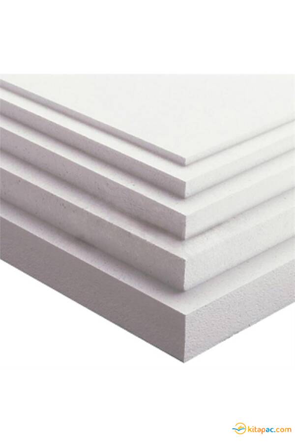 KRAF MAKET KARTONU KÖPÜKLÜ EKO 50X70 1MM BEYAZ 5071E - 1