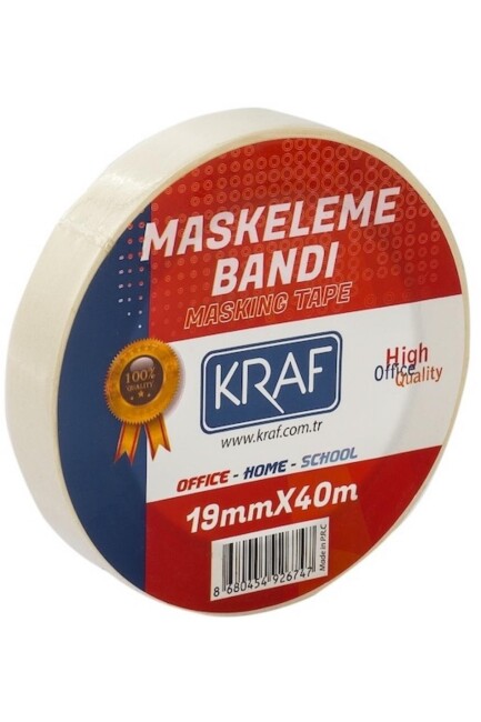 KRAF MASKELEME BANDI 19mm.x40m. 4019G - KRAF