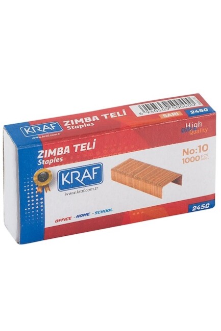KRAF No:10 ZIMBA TELİ 1000 li SARI 245G - KRAF