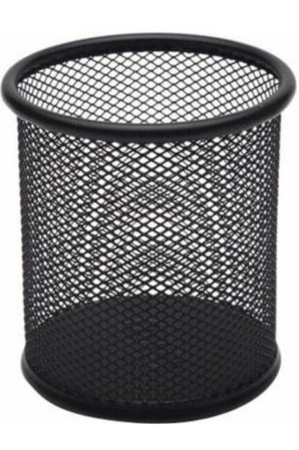 KRAF PERFORE MASA ÜSTÜ KALEMLİK 475 Siyah - KRAF