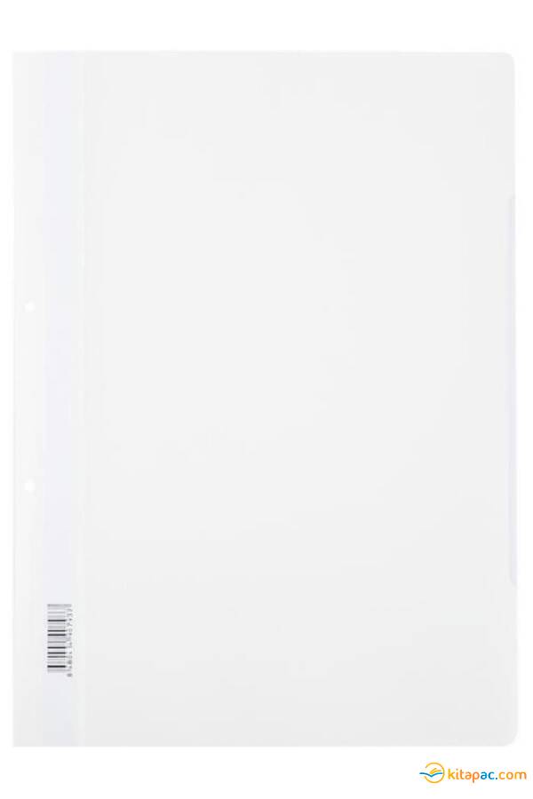 KRAF PLASTİK TELLİ DOSYA 1000 Beyaz - 1