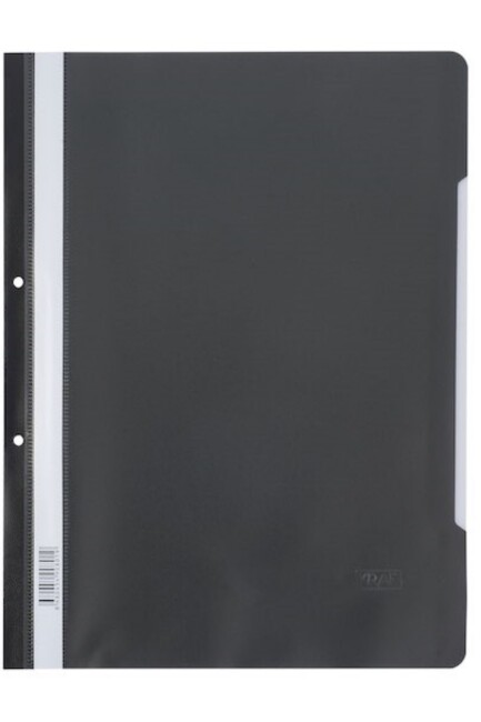 KRAF PLASTİK TELLİ DOSYA 1000 Siyah - ÜNİVERSAL