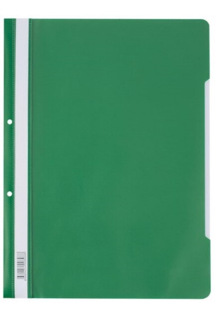 KRAF PLASTİK TELLİ DOSYA 1000 Yeşil - KRAF