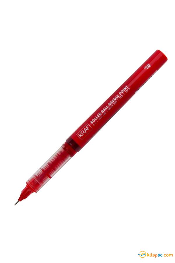 KRAF ROLLER KALEM İĞNE UÇ 0,5 301G KIRMIZI - 1