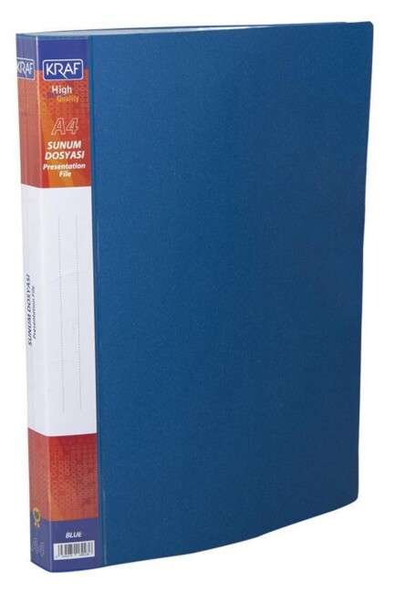KRAF SUNUM DOSYASI 60 LI Mavi - KRAF