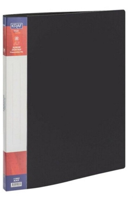 KRAF SUNUM DOSYASI 60 'LI Siyah - KRAF