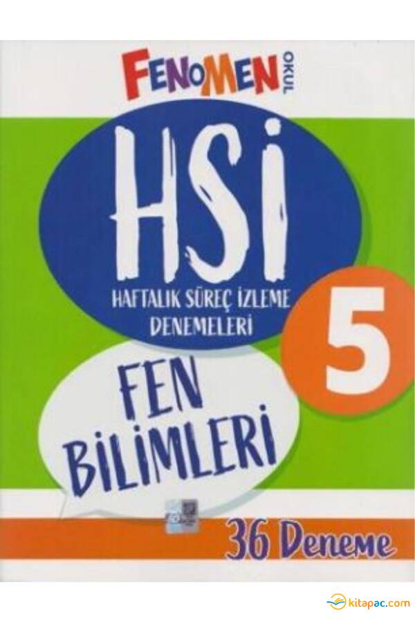 KURMAY 5.Sınıf FEN BİLİMLERİ HSİ 36 DENEME - 1