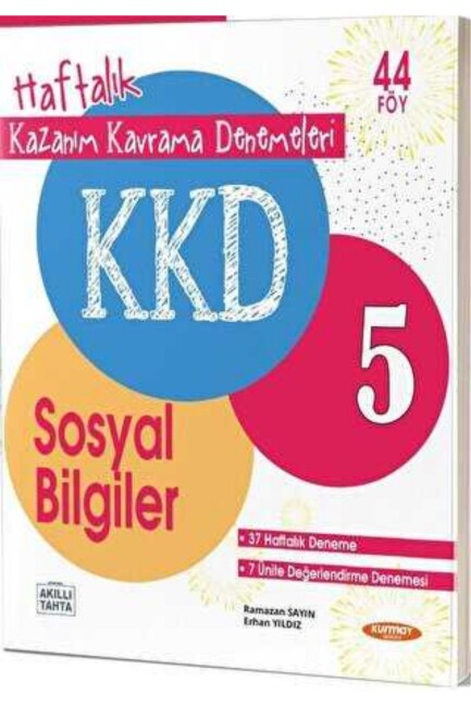 KURMAY 5.Sınıf SOSYAL BİLGİLER KKD - 44 Föy - KURMAY YAYINLARI