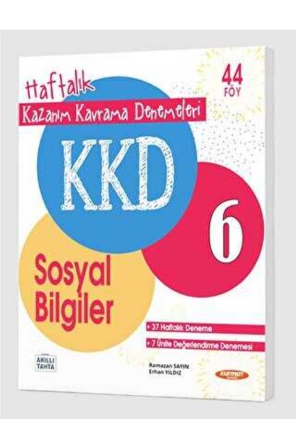 KURMAY 6.Sınıf SOSYAL BİLGİLER KKD - 44 Föy - KURMAY YAYINLARI
