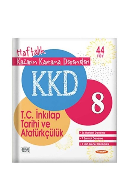 KURMAY 8.Sınıf İNKILAP TARİHİ KKD - 44 Föy - KURMAY YAYINLARI