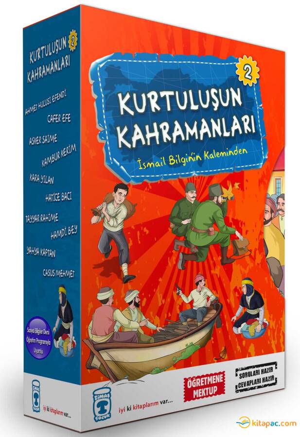 KURTULUŞUN KAHRAMANLARI 2 10 Kitap İsmail Bilgin - 1