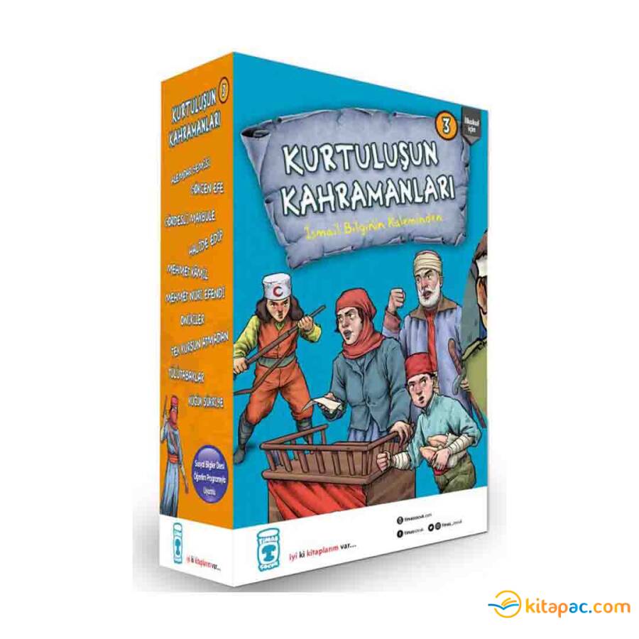 KURTULUŞUN KAHRAMANLARI 3 SET (10 Kitap) …. İsmail Bilgin - 1