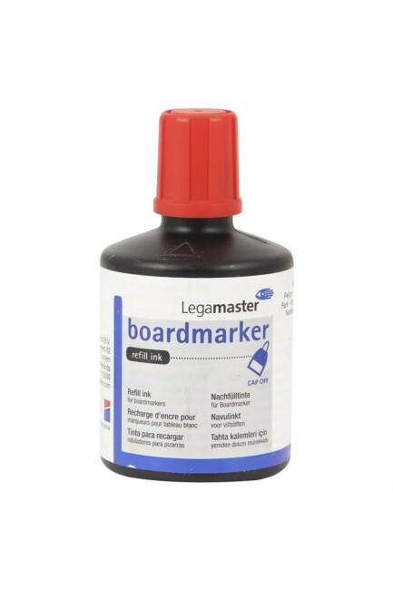 LEGAMASTER 100ML BEYAZ TAHTA KALEMİ MÜREKKEBİ - KIRMIZI - EDDİNG