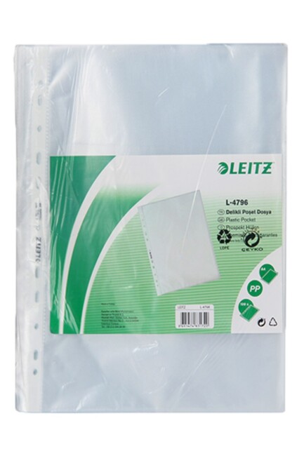 LEİTZ L-4796 A4 100 lü POŞET DOSYA - LEİTZ