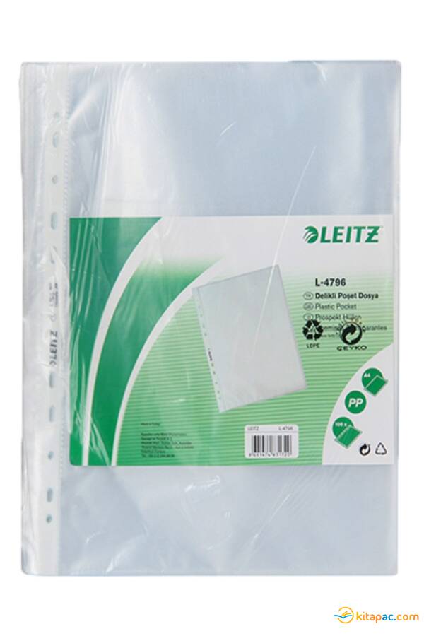 LEİTZ L-4796 A4 100 lü POŞET DOSYA - 1