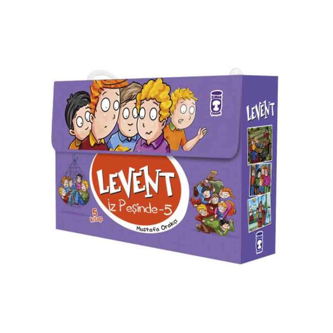 LEVENT İZ PEŞİNDE 5 SET -9+yaş-5 Kitap - TİMAŞ YAYINLARI