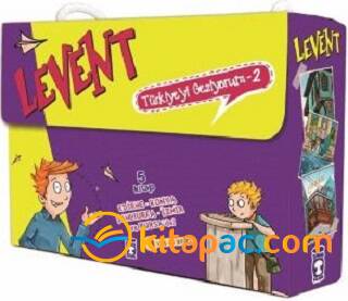LEVENT TÜRKİYE Yİ GEZİYORUM - 2.SET - 5 KİTAP - 1