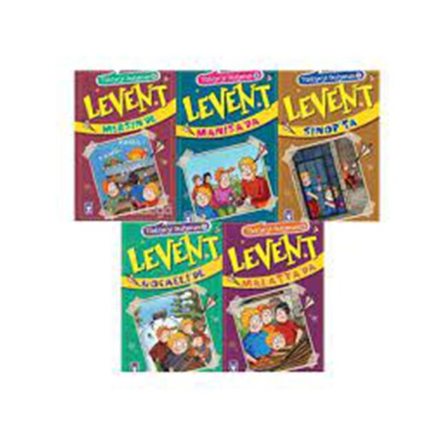 LEVENT TÜRKİYE Yİ GEZİYORUM 6 - (5 Kitap) - TİMAŞ YAYINLARI