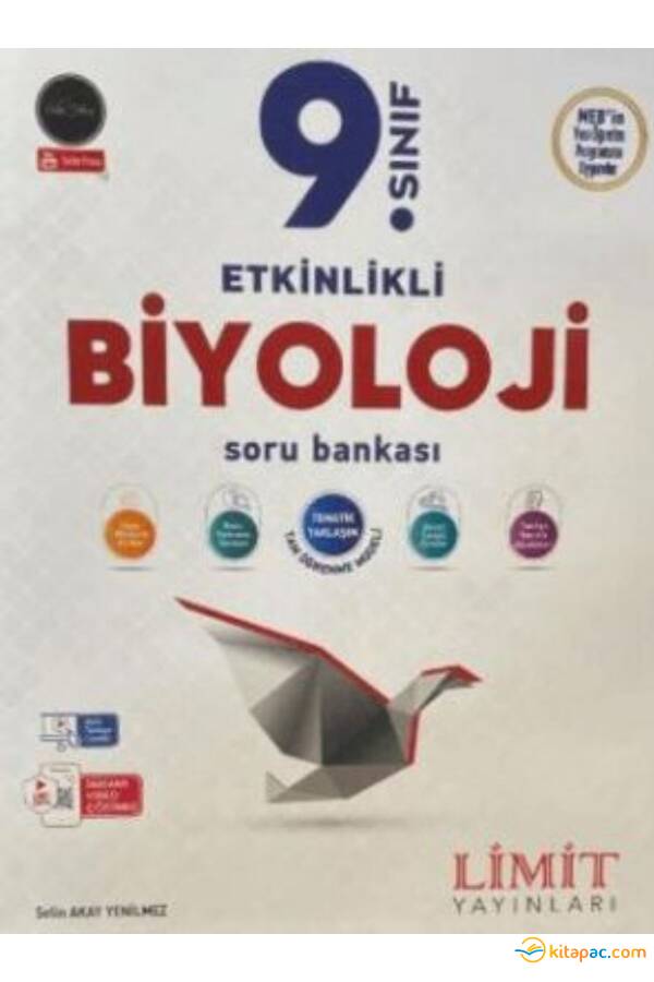 LİMİT 9.Sınıf BİYOLOJİ ETKİNLİKLİ SORU BANKASI - 1